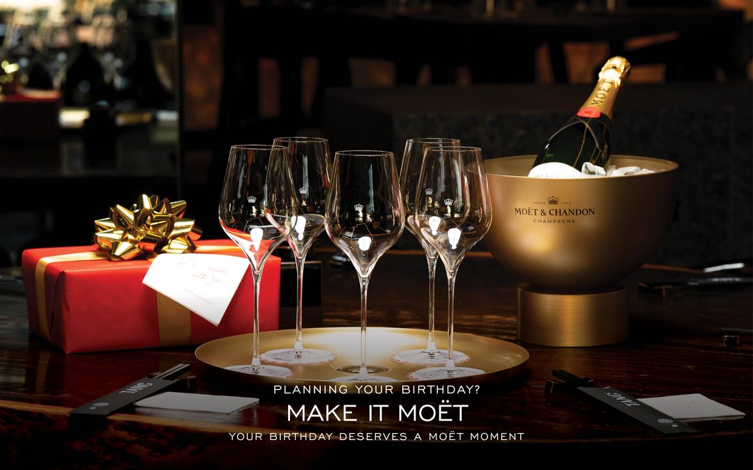 Birthday, but make it Moët